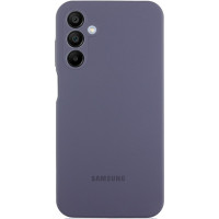 Чохол Silicone Cover Lakshmi Full Camera (AAA) with Logo для Samsung Galaxy A16 4G/5G - Сірий / Dark Gray