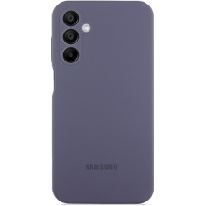 Чохол Silicone Cover Lakshmi Full Camera (AAA) with Logo для Samsung Galaxy A16 4G/5G - Сірий / Dark Gray