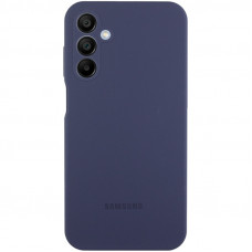 Чехол Silicone Cover Lakshmi Full Camera (AAA) with Logo для Samsung Galaxy A16 4G/5G - Темно-синий / Midnight blue