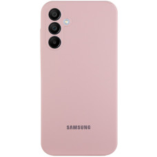 Чохол Silicone Cover Lakshmi Full Camera (AAA) with Logo для Samsung Galaxy S25 - Рожевий / Pink Sand