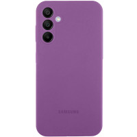 Чохол Silicone Cover Lakshmi Full Camera (AAA) with Logo для Samsung Galaxy A36 - Сливовий / Purple