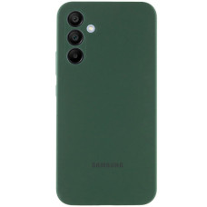 Чохол Silicone Cover Lakshmi Full Camera (AAA) with Logo для Samsung Galaxy A56 - Зелений / Cyprus Green