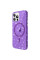 Чехол TPU Radiance with MagSafe для Apple iPhone 12 Pro / 12 (6.1) - Purple - фото