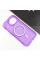 Чехол TPU Radiance with MagSafe для Apple iPhone 13 (6.1) - Purple - фото