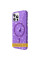 Чехол TPU Radiance with MagSafe для Apple iPhone 13 (6.1) - Purple - фото