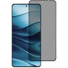 Захисне скло Privacy 5D (тех.пак) для Xiaomi Redmi Note 14 4G - Чорний