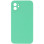 Silicone Case Square Full Camera Protective (AA) NOLOGO для Apple iPhone 11 (6.1) - Зелений / Spearmint
