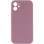 Silicone Case Square Full Camera Protective (AA) NOLOGO для Apple iPhone 11 (6.1) - Ліловий / Lilac Pride