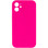 Silicone Case Square Full Camera Protective (AA) NOLOGO для Apple iPhone 11 (6.1) - Рожевий / Barbie pink