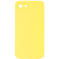 Silicone Case Square Full Camera Protective (AA) NOLOGO для Apple iPhone 6/6s (4.7) - Желтый / Yellow