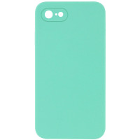 Silicone Case Square Full Camera Protective (AA) NOLOGO для Apple iPhone 6/6s (4.7) - Бірюзовий / Turquoise