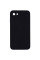 Silicone Case Square Full Camera Protective (AA) NOLOGO для Apple iPhone 6/6s (4.7) - Чорний / Black - фото