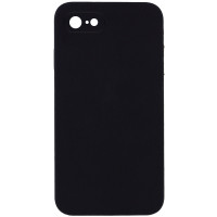 Silicone Case Square Full Camera Protective (AA) NOLOGO для Apple iPhone 6/6s (4.7) - Черный / Black