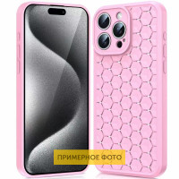 Чехол TPU Honeycomb для Samsung Galaxy A24 4G - Розовый / Light pink