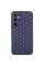 Чохол TPU Honeycomb для Samsung Galaxy A35 - Темно-синій / Midnight blue - фото