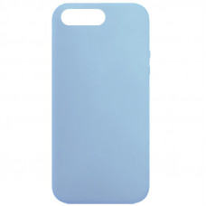 Чехол Silicone Case Full Protective (AA) NO LOGO для Apple iPhone 7 plus / 8 plus (5.5) - Голубой / Lilac Blue