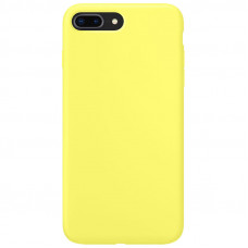 Чехол Silicone Case Full Protective (AA) NO LOGO для Apple iPhone 7 plus / 8 plus (5.5) - Желтый / Yellow