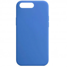 Чехол Silicone Case Full Protective (AA) NO LOGO для Apple iPhone 7 plus / 8 plus (5.5) - Синий / Capri Blue