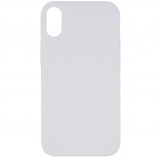 Чехол Silicone Case Full Protective (AA) NO LOGO для Apple iPhone X / XS (5.8) - Белый / White