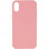 Чохол Silicone Case Full Protective (AA) NO LOGO для Apple iPhone X / XS (5.8) - Рожевий / Pink