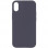 Чохол Silicone Case Full Protective (AA) NO LOGO для Apple iPhone X / XS (5.8) - Сірий / Dark Gray