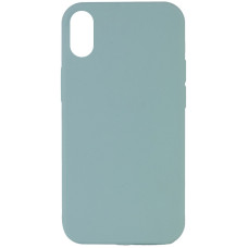Чехол Silicone Case Full Protective (AA) NO LOGO для Apple iPhone XR (6.1) - Бирюзовый / Turquoise