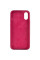 Чохол Silicone Case Full Protective (AA) NO LOGO для Apple iPhone XR (6.1) - Бордовий / Plum - фото