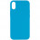 Чехол Silicone Case Full Protective (AA) NO LOGO для Apple iPhone XR (6.1) - Голубой / Blue