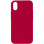 Чохол Silicone Case Full Protective (AA) NO LOGO для Apple iPhone XR (6.1) - Червоний / Rose Red