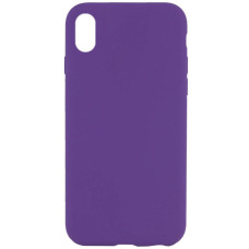 Чехол Silicone Case Full Protective (AA) NO LOGO для Apple iPhone XR (6.1) - Фиолетовый / Amethyst