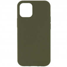 Чохол Silicone Case Full Protective (AA) NO LOGO для Apple iPhone 11 Pro (5.8) - Зелений / Dark Olive