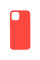 Чехол Silicone Case Full Protective (AA) NO LOGO для Apple iPhone 11 (6.1) - Арбузный / Watermelon red - фото