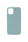 Чехол Silicone Case Full Protective (AA) NO LOGO для Apple iPhone 11 (6.1) - Бирюзовый / Turquoise - фото