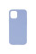 Чехол Silicone Case Full Protective (AA) NO LOGO для Apple iPhone 11 (6.1) - Голубой / Lilac Blue - фото