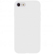 Чехол Silicone Case Full Protective (AA) NO LOGO для Apple iPhone SE (2020) - Белый / White