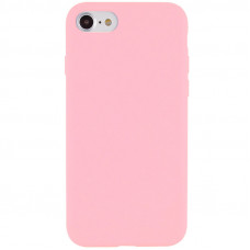 Чехол Silicone Case Full Protective (AA) NO LOGO для Apple iPhone SE (2020) - Розовый / Pink