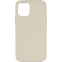 Чохол Silicone Case Full Protective (AA) NO LOGO для Apple iPhone 12 Pro Max (6.7) - Бежевий / Antique White
