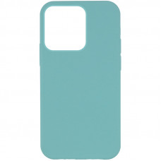 Чехол Silicone Case Full Protective (AA) NO LOGO для Apple iPhone 13 Pro Max (6.7) - Бирюзовый / Marine Green