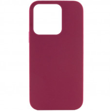 Чехол Silicone Case Full Protective (AA) NO LOGO для Apple iPhone 13 Pro Max (6.7) - Бордовый / Maroon