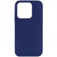 Чехол Silicone Case Full Protective (AA) NO LOGO для Apple iPhone 13 Pro Max (6.7) - Синий / Deep navy