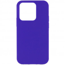 Чехол Silicone Case Full Protective (AA) NO LOGO для Apple iPhone 13 Pro Max (6.7) - Фиолетовый / Ultra Violet