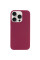 Чохол Silicone Case Full Protective (AA) NO LOGO для Apple iPhone 14 Pro (6.1) - Бордовий / Maroon - фото