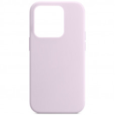 Чехол Silicone Case Full Protective (AA) NO LOGO для Apple iPhone 14 Pro (6.1) - Сиреневый / Lilac