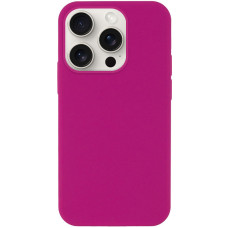 Чехол Silicone Case Full Protective (AA) NO LOGO для Apple iPhone 14 Pro Max (6.7) - Малиновый / Dragon Fruit
