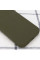 Чохол Silicone Case Full Protective (AA) NO LOGO для Apple iPhone 15 (6.1) - Зелений / Dark Olive - фото
