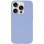 Чехол Silicone Case Full Protective (AA) NO LOGO для Apple iPhone 15 Pro (6.1) - Голубой / Lilac Blue