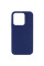 Чехол Silicone Case Full Protective (AA) NO LOGO для Apple iPhone 15 Pro Max (6.7) - Синий / Deep navy - фото