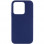 Чехол Silicone Case Full Protective (AA) NO LOGO для Apple iPhone 15 Pro Max (6.7) - Синий / Deep navy