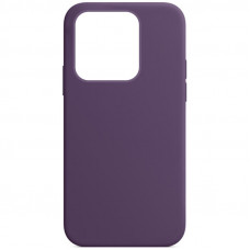 Чехол Silicone Case Full Protective (AA) NO LOGO для Apple iPhone 15 Pro Max (6.7) - Фиолетовый / Amethyst