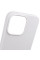 Чехол Silicone Case Full Protective (AA) NO LOGO для Apple iPhone 16 (6.1) - Белый / White - фото